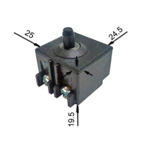 Switch button switch fit for Makita angle Bulgarian углошлифовая machine power tool interskol, 115/125 (149) kr125 ► Photo 1/6