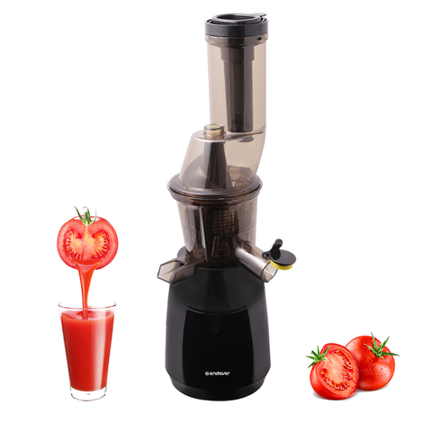 Screw juicer endever sigma-91, electric juicer for apples, powerful, black, electric juicer Enver ► Photo 1/6