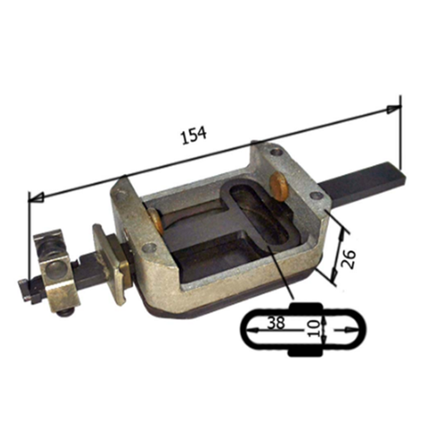 Counterweight (rod) Assembly (frame) to the jigsaw Fiolent PM3-600E, PM3-650E ► Photo 1/5