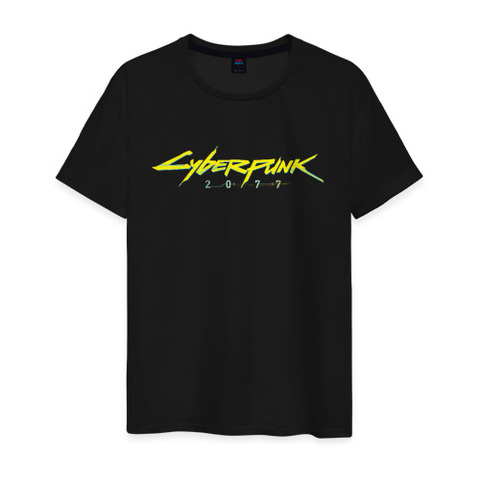 Men's T-shirt cotton Cyberpunk 2077 ► Photo 1/4