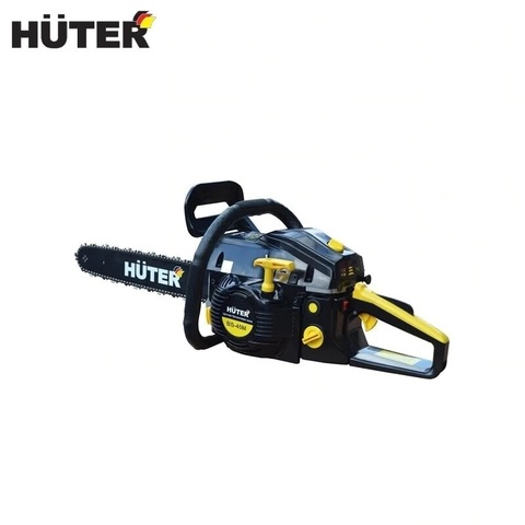 Petrol chainsaw Huter BS-45M chain Saw Petrol-driven power saw Petrol-powered saw Motopila Bole cutting Motor saw ► Photo 1/4