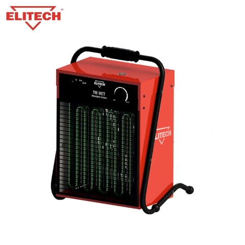 Gun thermal electric ELITECH TV 9ЕТ Auxiliary heating Space heating air heating in different rooms An electrical heating applian ► Photo 1/1