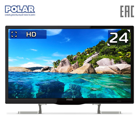 LED Television POLAR P24L23T2C Consumer Electronics Home Audio Video Equipments TV 30