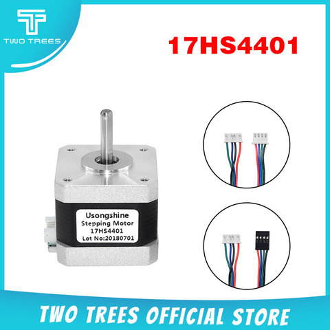 ( 17HS4401S )17HS4401-XH2.54 / 17HS4401-DuPont 4-lead Nema17 Stepper Motor New version Lettering 42 Motor 42BYGH 1.5A ► Photo 1/6