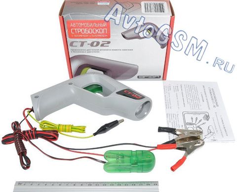 Car strobe pennant st-02 for gasoline engines-ignition torque setting, voltmeter mode and ► Photo 1/2