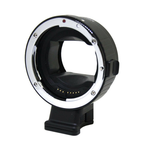 JINTU EF-NEX IV High Speed Electric Lens Mount Adapter for Canon EF EF-S lens to Sony E Mount A7 A7R A7S A7RII Camera Camcorder ► Photo 1/6