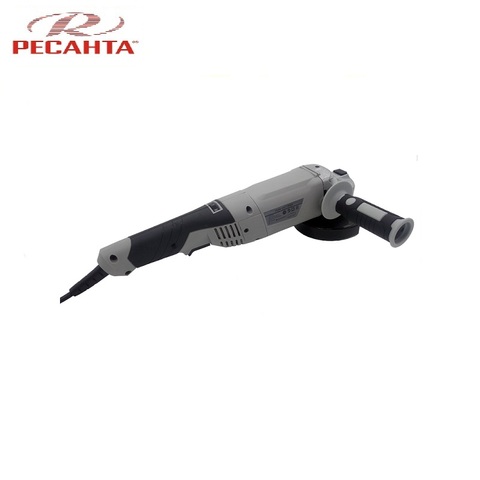 Angle machine ушм-125/1200э resanta (Bulgarian)  for grinding or cutting metal Electric portable grinder Angle drive grinder ► Photo 1/3