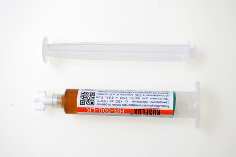 Flux for soldering rusflux hr-500-lk (10 ml) ► Photo 1/1