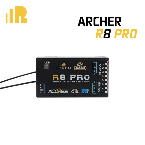 FrSky 2.4GHz ACCESS ARCHER R8 Pro RECEIVER  with OTA Supports Signal Redundancy ► Photo 1/6