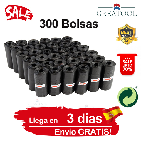 Dog or pet poop bags, collector, spoons holder, bag for puppies and cats, small rolls, price manufactures ► Photo 1/5