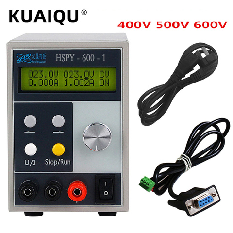 KUAIQU 400V 500V 600V High Precision 4Digits DC Lab Switching Power Supply Laboratory Adjustable Programmable Bench Source ► Photo 1/6