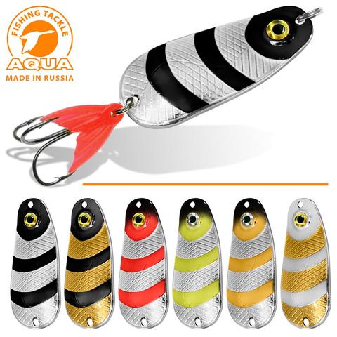 3Pcs 10Cm 17G Brand Spoon Fishing Lure China 6# Hard Fishing Spoon