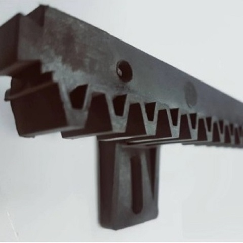 Polymer gear rack for sliding gate with metal core. ► Photo 1/1