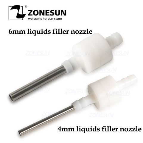 ZONESUN GFK-160 Small Size Filling Machine Nozzles For Digital Filling Machine Tiny Vials 5mm Liquid Filler Nozzle ► Photo 1/6