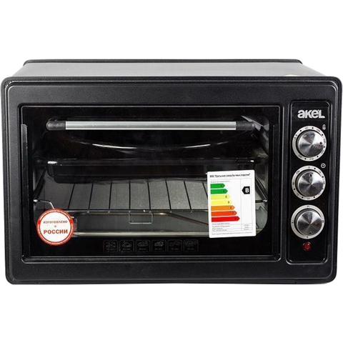 Mini Oven Akel Akel AF-730 (black, 1300 W, 36 L) ► Photo 1/1