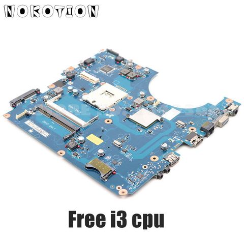 NOKOTION For Samsung NP-R540 R540 Laptop Motherboard HM55 UMA DDR3 Free CPU BA41-01219A BA92-06381B BA92-06381A ► Photo 1/6