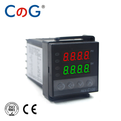 CG REX 48*48mm 600 800 Degree Input K J PT100 0-10V 4-20mA PID Output SSR Relay 220V 24V 380V Thermostat Temperature Controller ► Photo 1/6