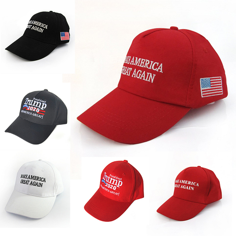 2022 Election Donald Trump Slogan Keep Make America Great Again MAGA Caps,Adjustable Baseball Hat with Flag & Breathable Eyelets ► Photo 1/6