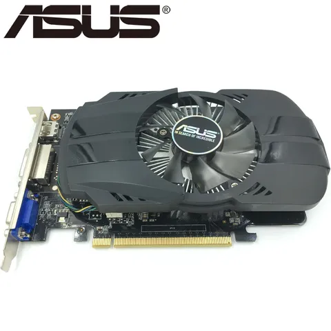 Used,Original ASUS Video Card GTX 750 Ti Graphics Cards for nVIDIA Geforce GTX 750Ti 2GB 128Bit GDDR5 Used VGA Cards Hdmi Dvi ► Photo 1/4