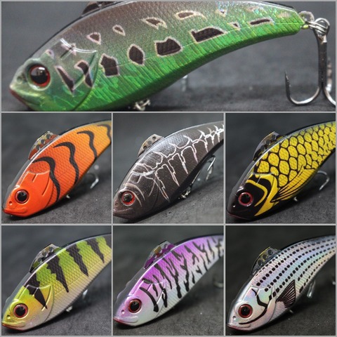 wLure 2022 New 8cm 30g Long Distance Casting Lipless Jigging Retrieving 3 Tie Positions Tight Wiggle Fishing Lure L772 ► Photo 1/6