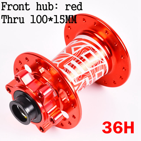 Koozer XM490 32H Bicycle Hubs 4 Bearing MTB Disc Brake Hubs Mountain Bike Hub Rear front 9*100mm rear 100x15mm 28 32 36holes ► Photo 1/6