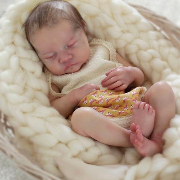 ADFO 20 Inches Levi Reborn Baby Doll Bebe Reborn Real Reborn toddler Full  Vinly