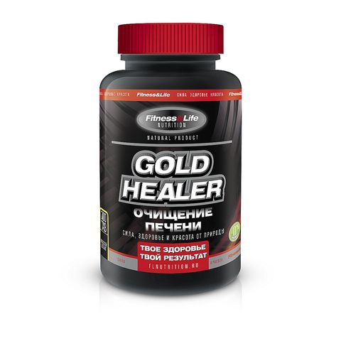 Gold healer 300 tablets. Effective natural hepatitis protector. Cleans the liver, stimulates the restoration of its cells. ► Photo 1/4