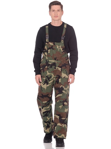 Semi-overalls working camouflage (TC. Mixed, 210), Green KMF uniforms, overalls, work clothes, special clothing, military ► Photo 1/4