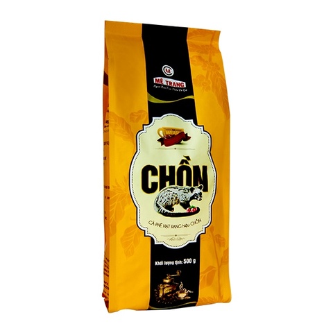 Vietnamese coffee beans me Trang weasel Chon (Chong), Kopi Luwak, 500g ► Photo 1/2