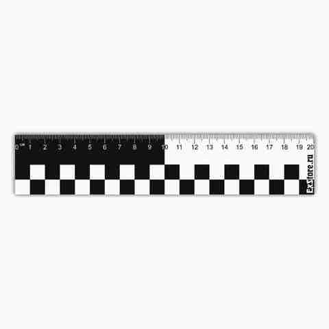 Magnetic scale ruler 20 cm. Forensic for examination and photo ► Photo 1/4