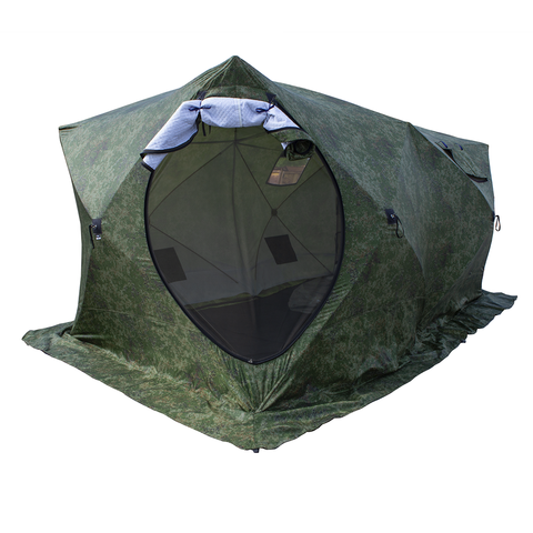 Tent stack cube 3 Double (three-layer), goods for fishing, goods for tourism, goods for winter fishing ► Photo 1/5