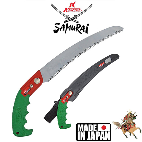 Saw Samurai single-sided saw curved blade, wooden handle ► Photo 1/1