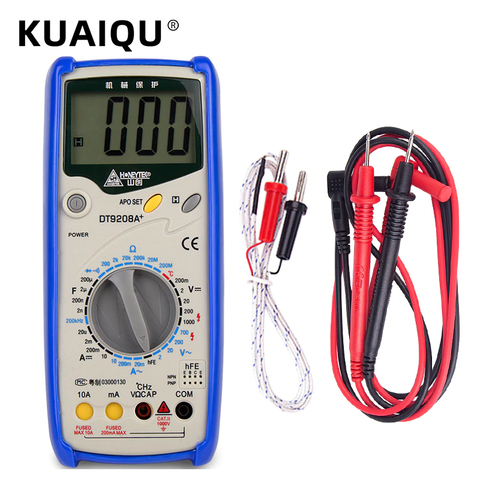 Tester Multimeter Digital Professional ESR Meter Capacitor Tester AC/DC Voltage Indicator Check Capacitors Avometer Multi Tester ► Photo 1/6