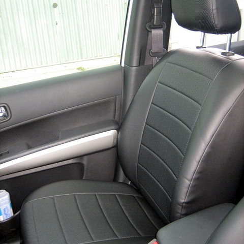 For Nissan X-Trail T31 with 2007-2015 GW. Model seat covers made of eco-leather [autopilot model eco-leather] ► Photo 1/5