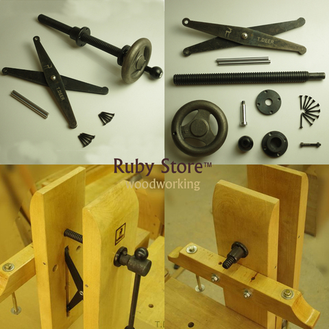 Hardware for Workbench Mini Leg Vise, T.DEER TV-MINIX3040, Woodworking Woodshop Tools ► Photo 1/6