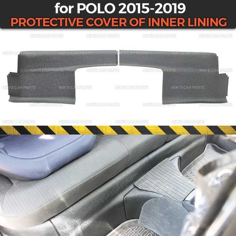 Pads under the rear seats for Sedan 2015-2022 covers on carpet sill trim accessories protection of carpet car styling ► Photo 1/6