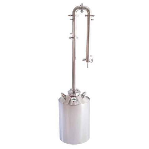 Moonshine still yuruzan with colomn alcohol DIY 1,5