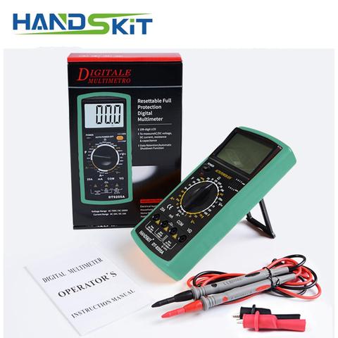 Handskits AC/DC Voltage Meter 20A 1000V Digital  Multimeter Portable Multimeter Resistance Tester Test Tool ► Photo 1/6