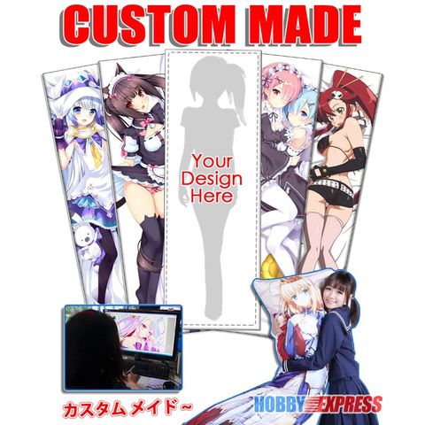 Hobby Express Custom Made Personalized Japanese Anime Dakimakura Hugging Body Pillow Cover ► Photo 1/6