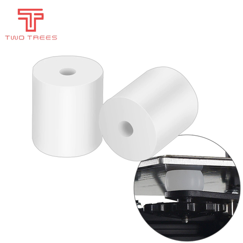 1/4PCS Heatbed Silicone Buffer 3D Printer Hot Bed Mount Leveling Column Heat-Resistant for Prusa i3 Plus Anet A8 Wanhao D9 Mega ► Photo 1/6