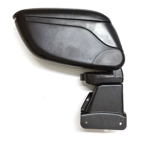 For Renault Logan II 2014-2022 car armrest with inner boxing black color PRL162 ► Photo 1/6