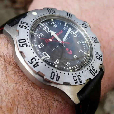Watch men's Vostok к-35 commander 350503 self-winding ► Photo 1/5