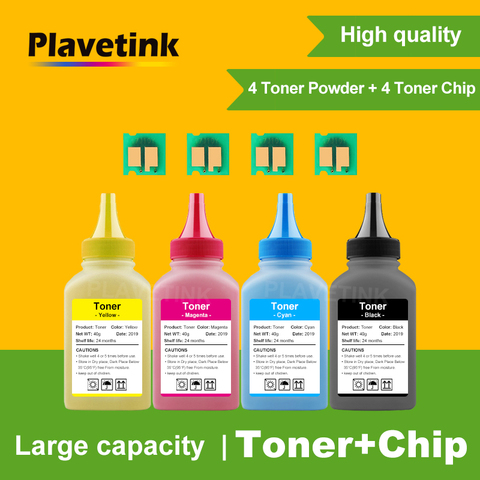 Plavetink Color Toner Powder With chip For Canon CRG 329 Toner Cartridge I-sensys LBP7018C LBP7010C LBP7010 LBP 7010 7010C ► Photo 1/3