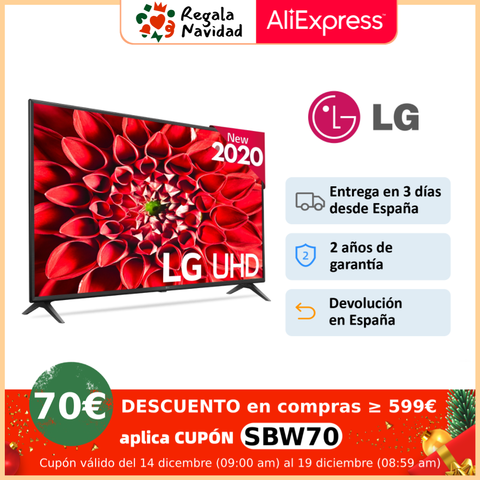 Televisor LG 65 UHD TV Ultra HD 4K Smart TV Procesador Quad Core