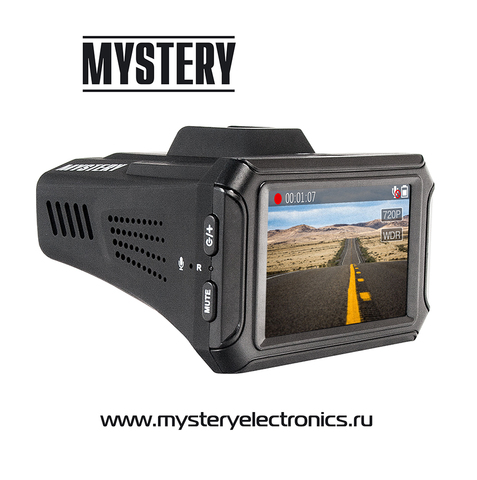 Radar detector-DVR with GPS radar base mystery mrd-1010shdvsg ► Photo 1/6