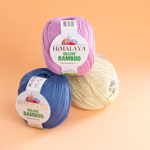 Amigurumi Yarn Knitting Crochet High Quality Himalaya Deluxe Bamboo 100 gr Turkey Product Turkish Wool Cotton Cashmere DIY Soft ► Photo 1/6