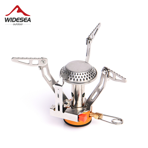 Widesea Camping One-piece Gas Stove Outdoor Heater Tourist Burner Foldable Picnic Kitchen Survival Furnace Equipment Supplies ► Photo 1/1