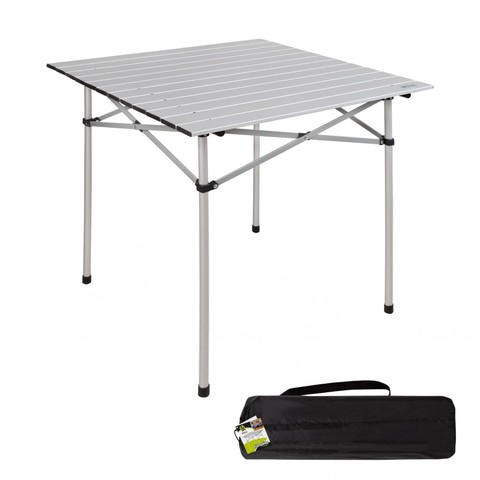 Aluminum folding camping table 70x70x70 cm Aktive Camping ► Photo 1/5