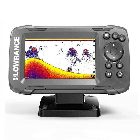 Echo sounder Lowrance hook2-4x bullet (000-14013-001) official warranty 18 months. ► Photo 1/5