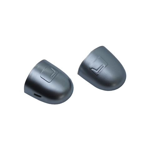 BDP576-1 2 Pieces Door Handle Key Hole Cover Cap:8200036411 LEFT and RIGHT Silver for Megane Scenic Clio Laguna Twingo Modus ► Photo 1/5